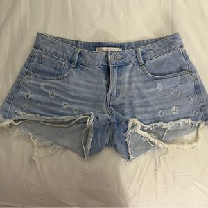 Zara denim shorts